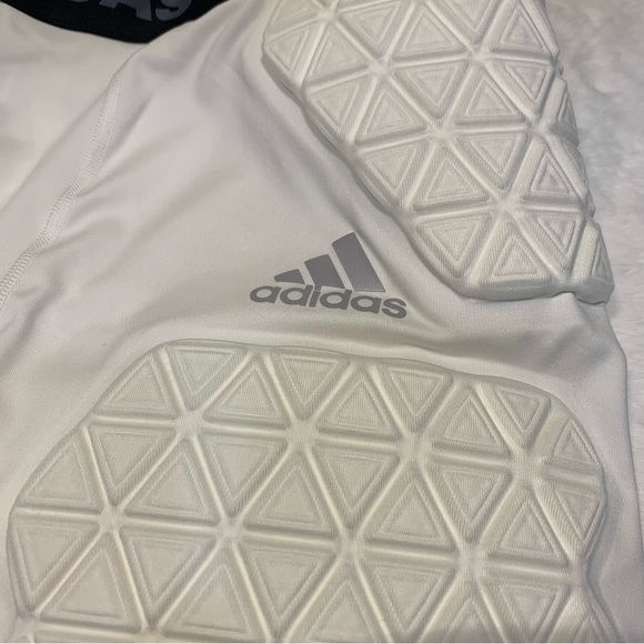 Adidas Men Football Alphaskin Force 5 Pad Girdle White X-LARGE NWT - Picture 3 of 10